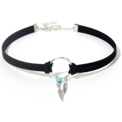 Joy Jewels Ras de cou Sioux Noir